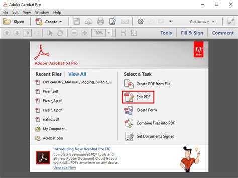 قم بالتحويل من ملف pdf إلى Word باستخدام Adobe Acrobat DC قم بالتحويل من ملف pdf إلى Word باستخدام Adobe Acrobat DC