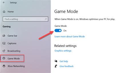 قم بتحسين Windows 10 من خلال تمكين وضع الألعاب