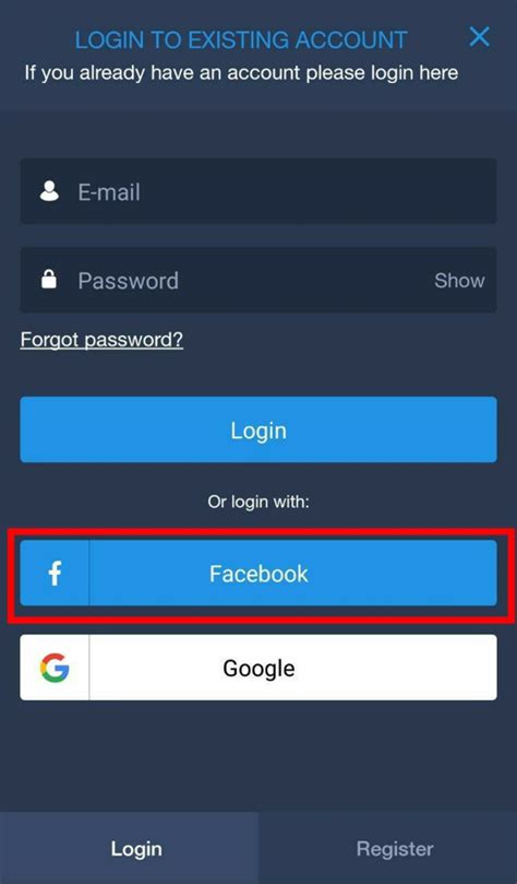 قم بتسجيل الدخول إلى حساب Facebook الخاص بك إذا نسيت عنوان بريدك الإلكتروني