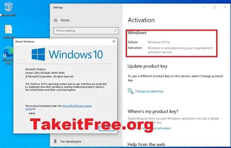 قم بتنشيط Windows 10 باستخدام مفتاح التنشيط المرتبط بالمنتج