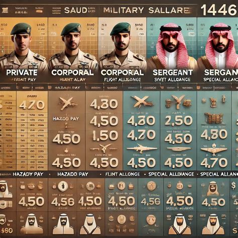 كان يصرف رواتب العسكريين حسب رتبهم الوظيفية
