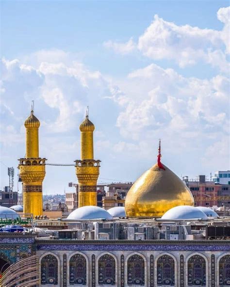 كم عدد الأبواب في مرقد الإمام الحسين؟