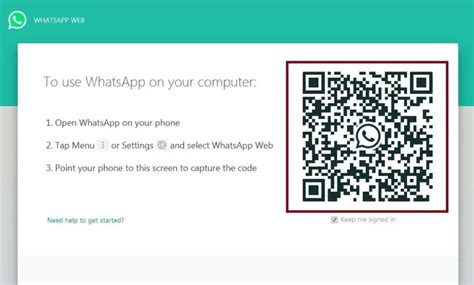 كيف أقوم بفتح WhatsApp Web على الهاتف