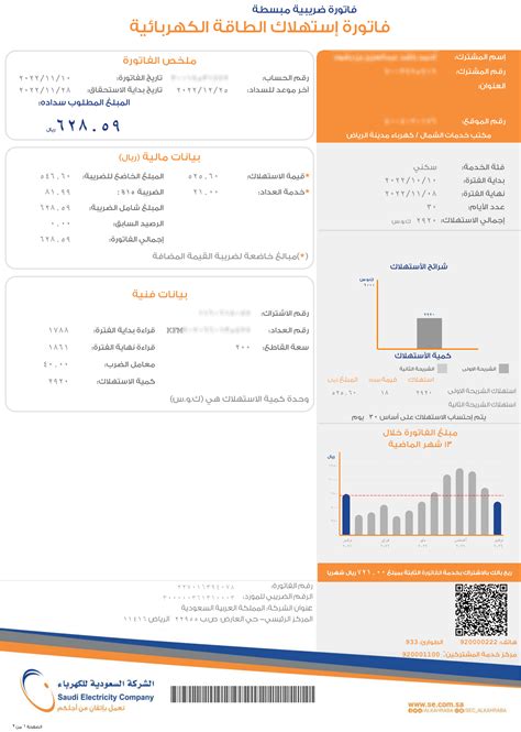 كيف يمكنني معرفة فاتورة الكهرباء على أساس رقم العداد