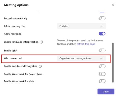 كيفية تسجيل اجتماع في Microsoft Teams