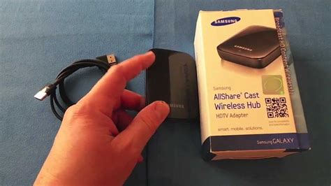 كيفية توصيل الهاتف عبر wifi بـ Samsung AllShare Cast Hub؟