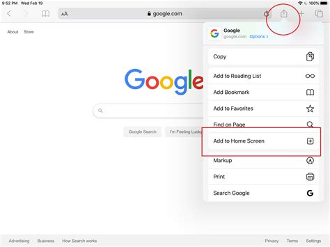 كيفية جعل صفحة Google الرئيسية في جولات iOS