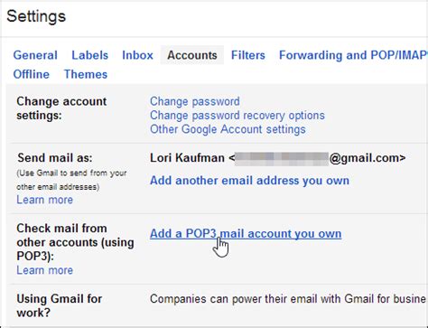للوصول إلى إعدادات Gmail الخاصة بك للوصول إلى إعدادات Gmail الخاصة بك