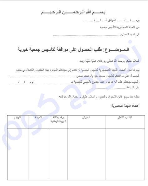 ما هي المستندات المطلوبة لتأسيس جمعية خيرية؟