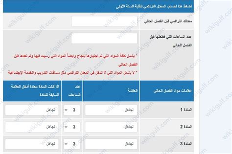 ما هي طريقة استخدام برنامج احتساب المعدل التراكمي في جامعة مؤتة؟