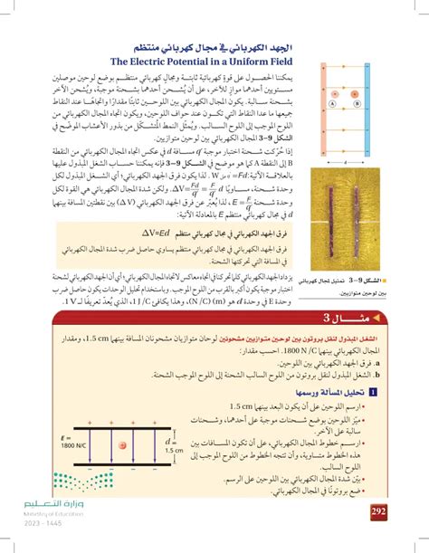 ماذا يحدث لشدة المجال الكهربائي عندما تنخفض شحنة الاختبار