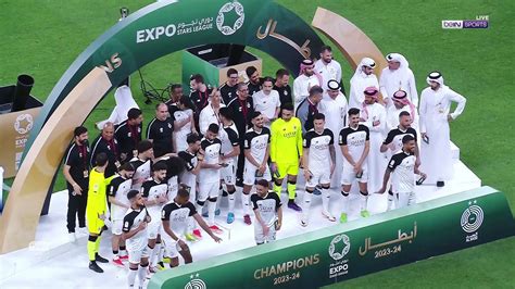 من هو الفريق الذي فاز بلقب دوري نجوم قطر هذا الموسم 2024-2024؟