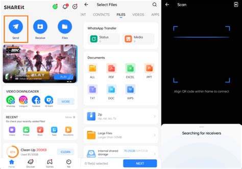 مهام وميزات Shareit مهام وميزات Shareit