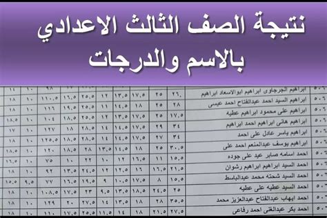 نتيجة شهادة التحضير محافظة الجيزة 2020 برقم المقعد نتيجة شهادة التحضير محافظة الجيزة 2020 برقم المقعد