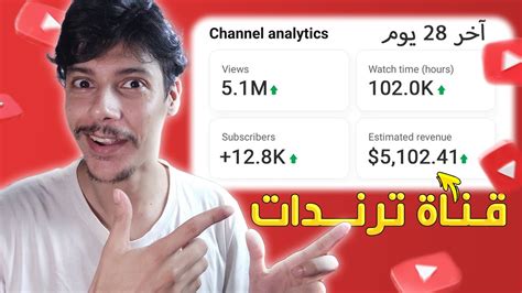 نسبة مشاهدة قناة تريندات بعد إصلاح الأعطال الفنية بالقناة