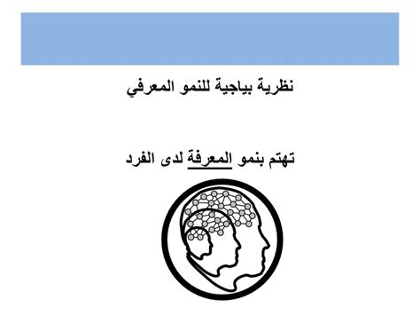 نظرية بياجيه في التطور المعرفي د.  وسام مجادلة - ppt download - SlidePlayer