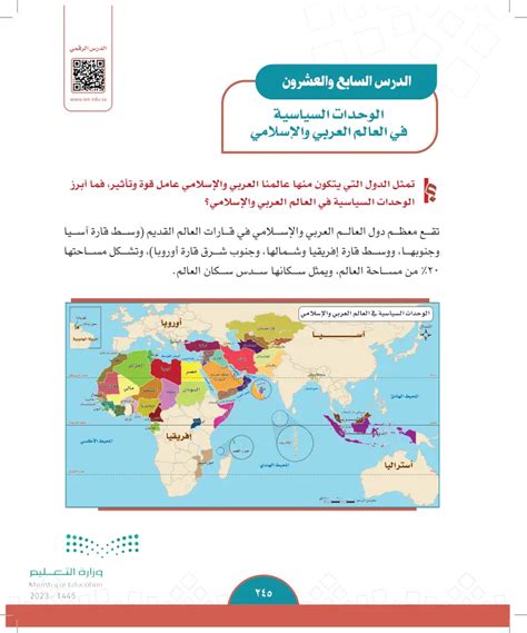 هل ستشرح الأنواع الرئيسية من المشاكل التي يواجهها العالم العربي والإسلامي؟