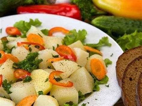 وصفة الخضار المسلوقة للتغذية