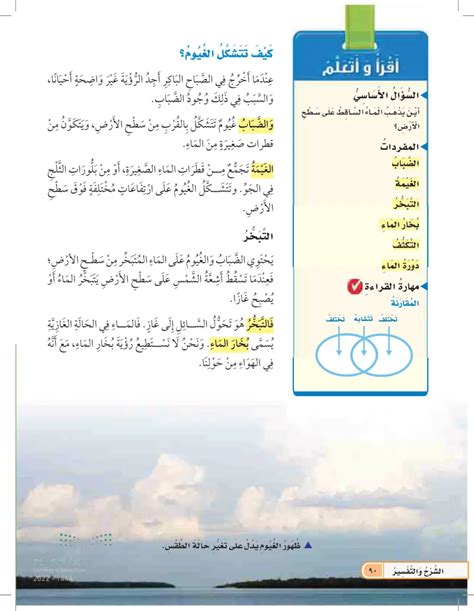 يذهب الماء الذي يسقط على سطح الأرض