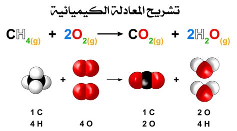 يُكتب المعامل في معادلة كيميائية بعد المادة المتفاعلة أو المنتج