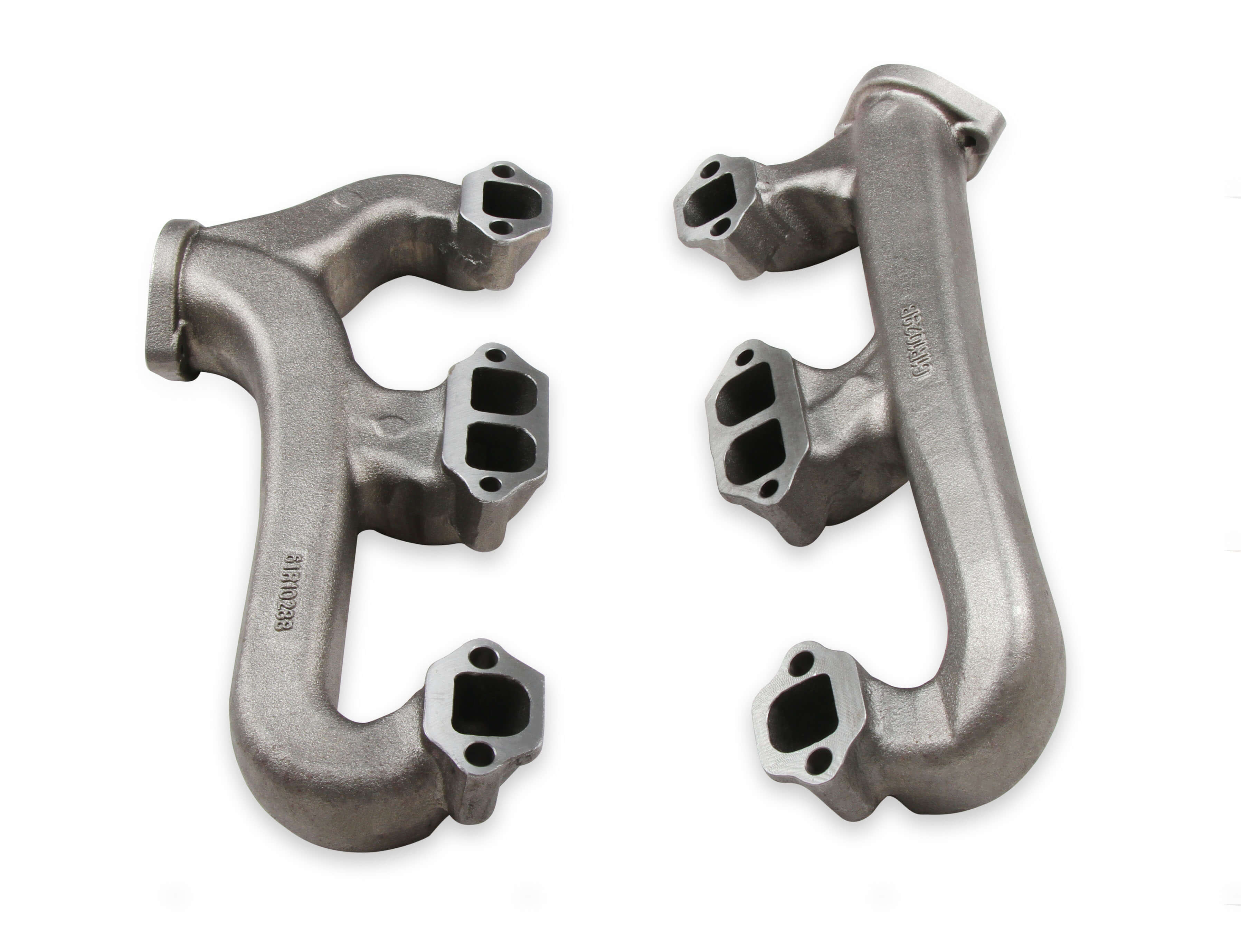 Hooker 8527HKR Hooker 8527HKR Cast Iron Exhaust Manifolds DPort Natural