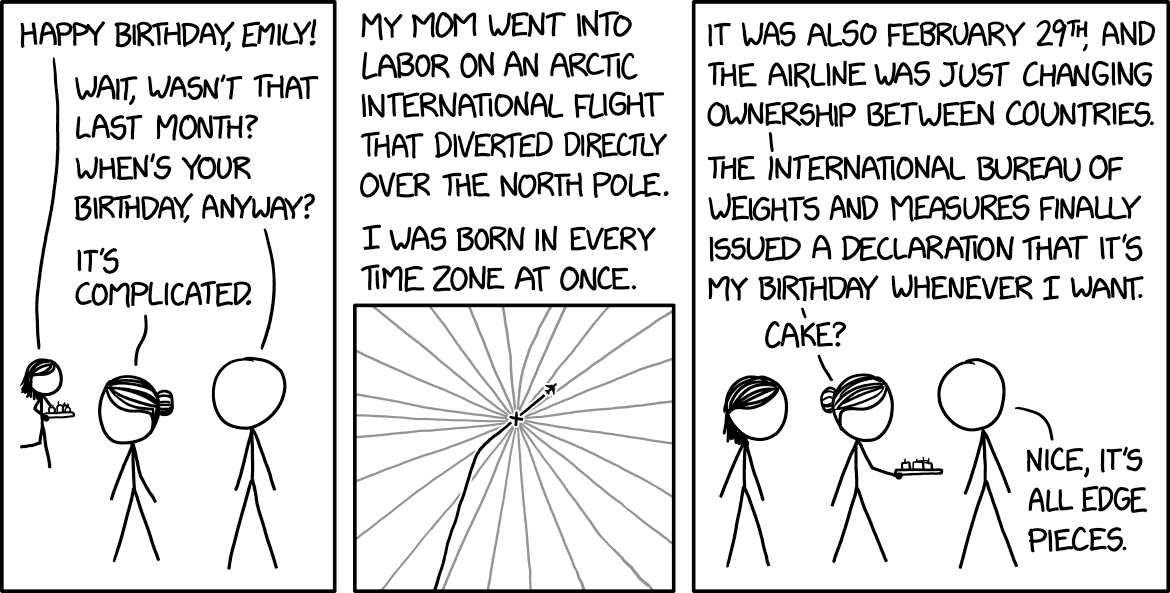 xkcd Edge Cake