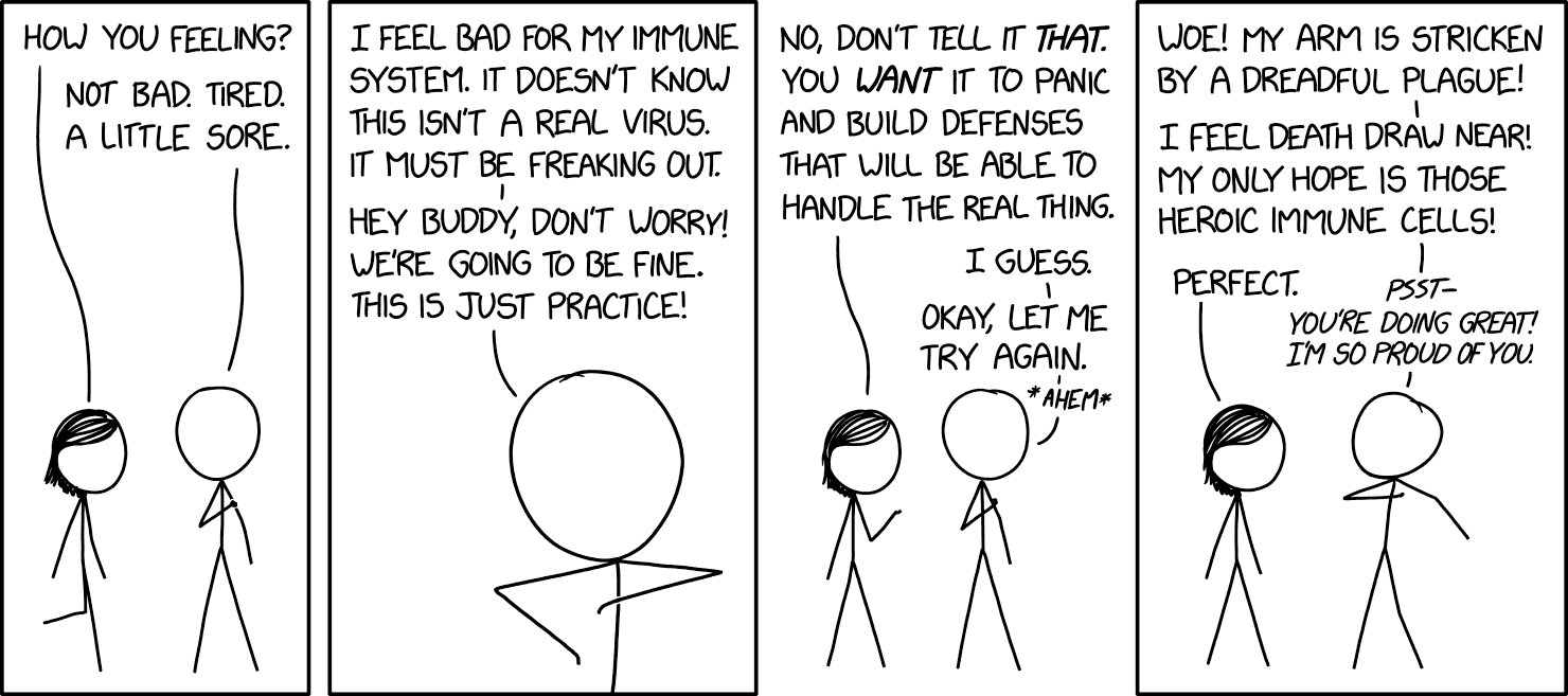 xkcd Immune Response