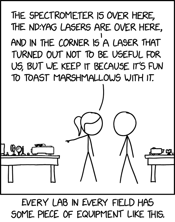 xkcd Lab Equipment