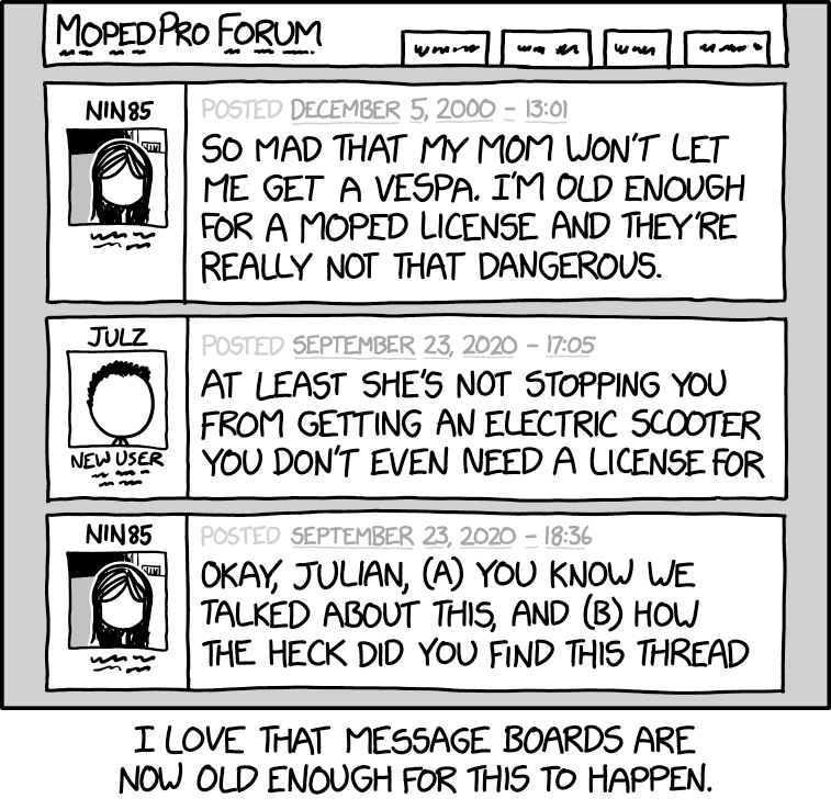 xkcd Message Boards
