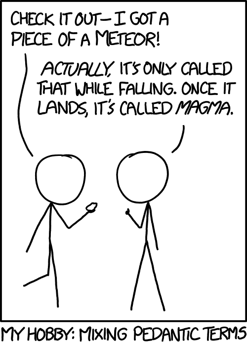 xkcd Meteor
