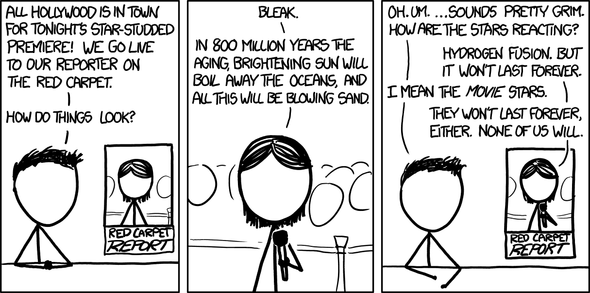 xkcd Premiere