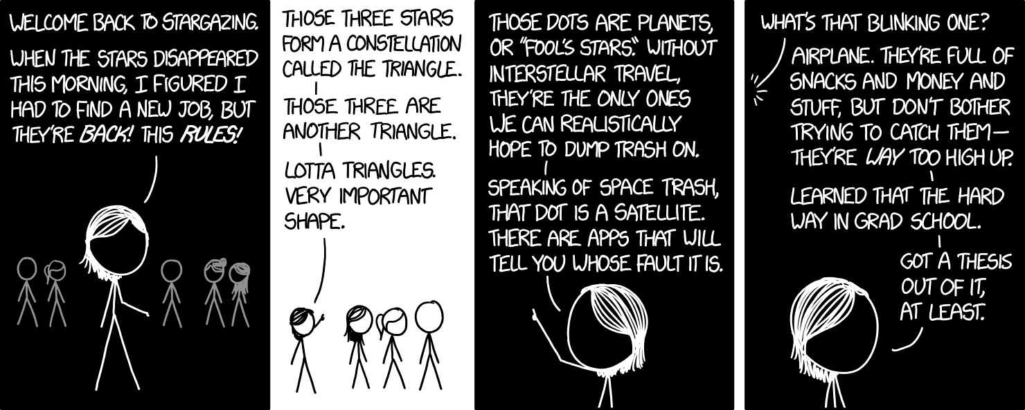 xkcd Stargazing 2