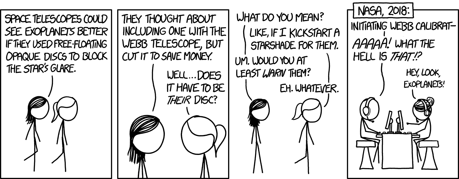 xkcd Starshade