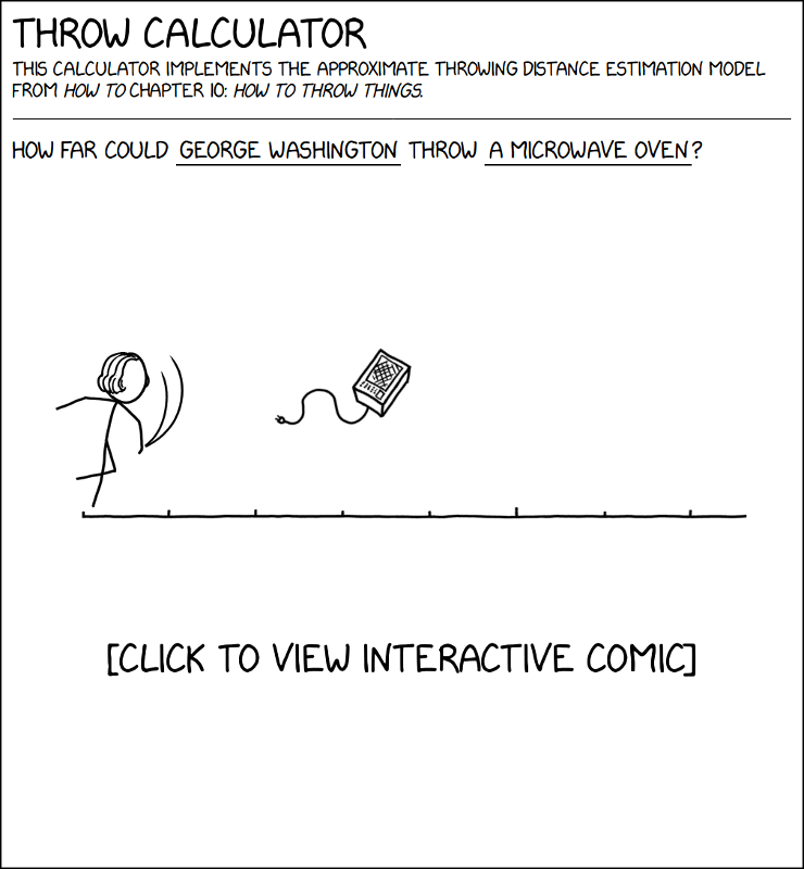 xkcd Throw
