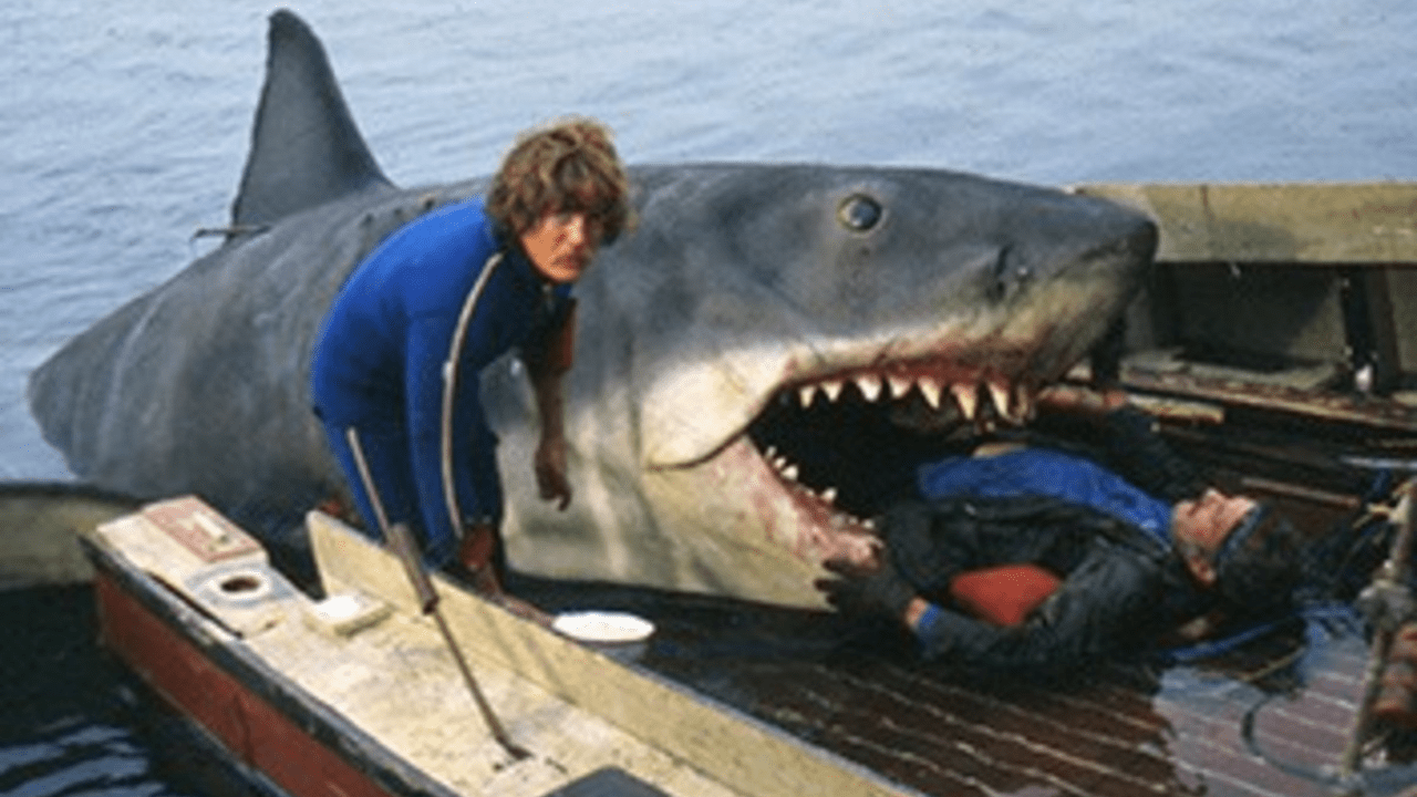 L'image du jour le fameux Bruce du film Les Dents de la mer CinéSérie