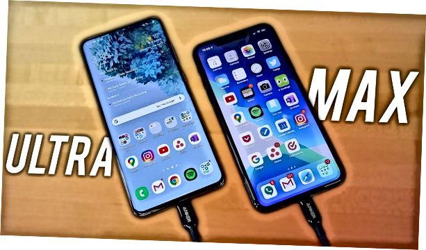 サムスンS20ウルトラvs iPhone 11プロマックス 2020