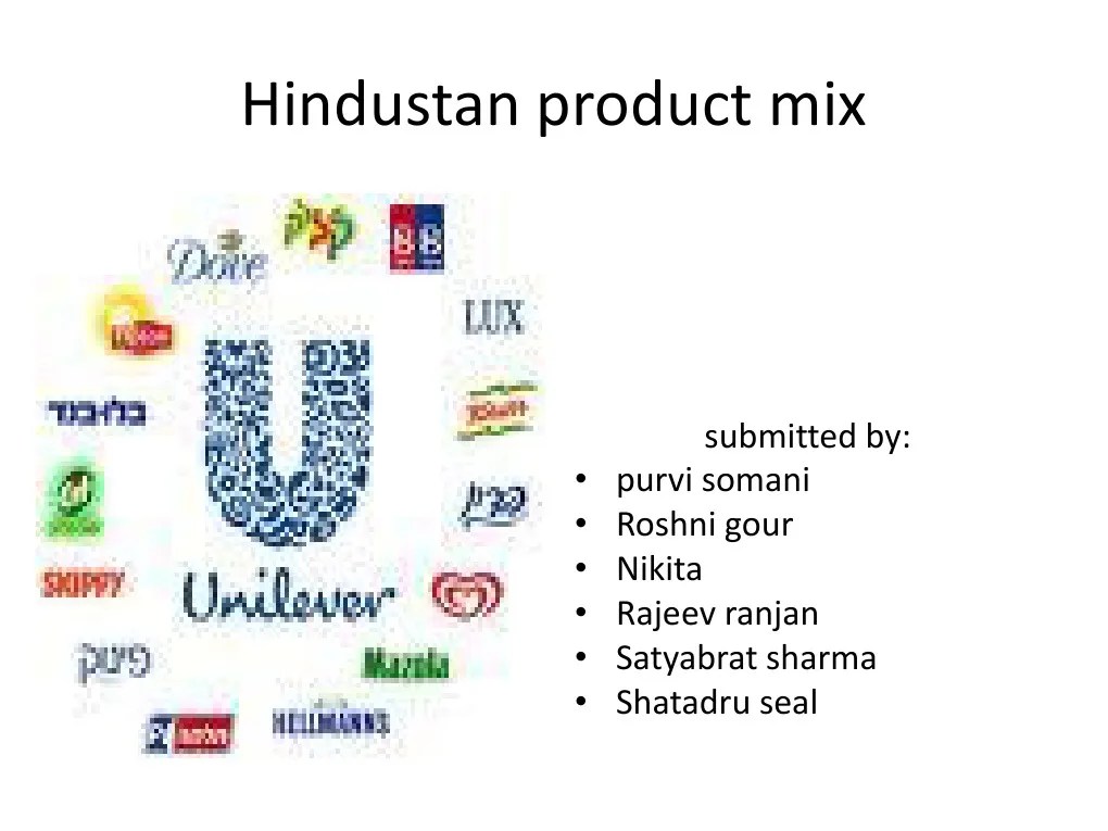 PRODUCT MIX OF HUL EBOOK DOWNLOAD