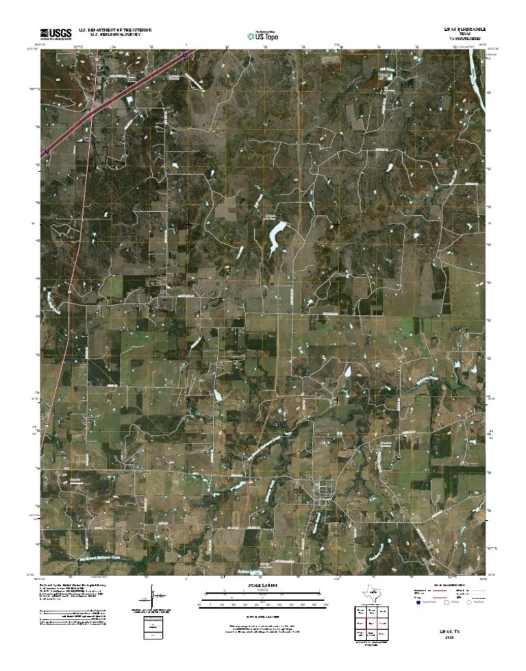 Topographic Map of Lipan PDF United States Geological Survey