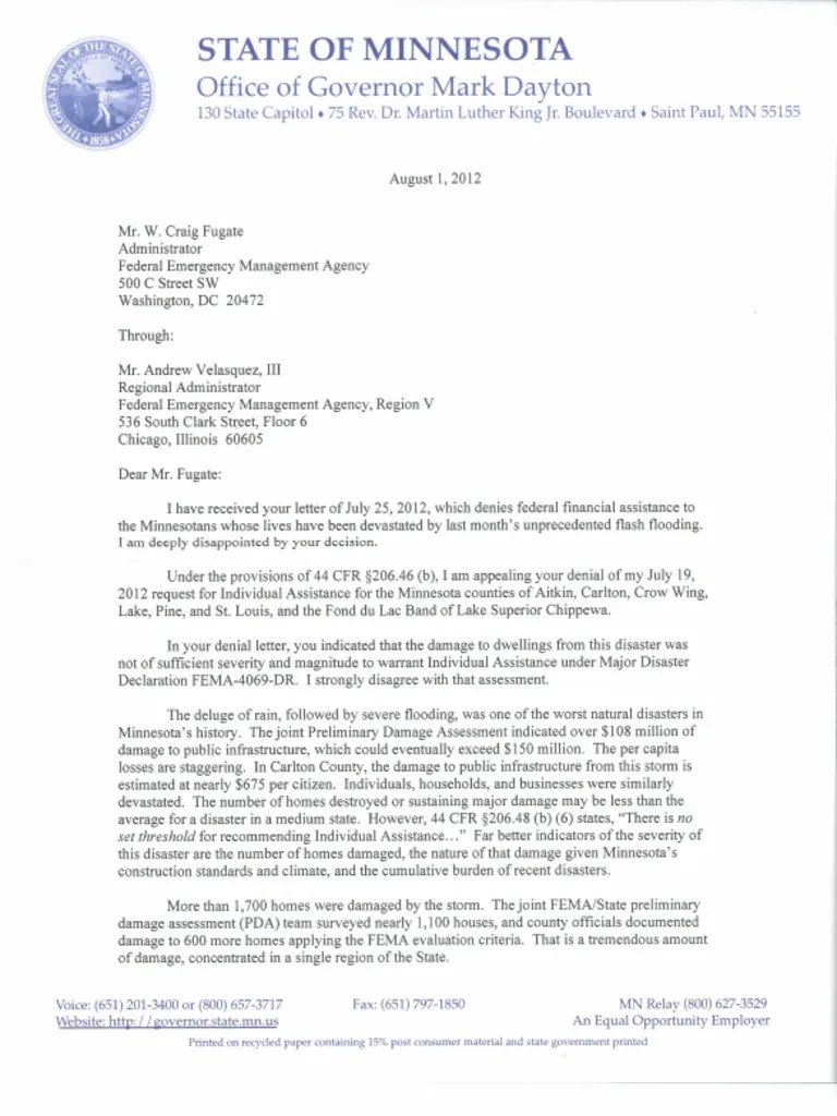 Appeal Letter