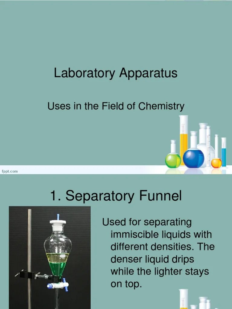Laboratory Apparatus Liquids Evaporation