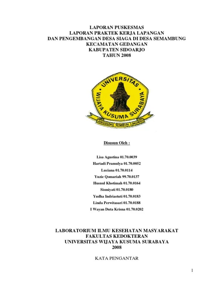 LAPORAN_PUSKESMAS_LAPORAN_PRAKTEK_KERJA_LAPANGAN_DAN
