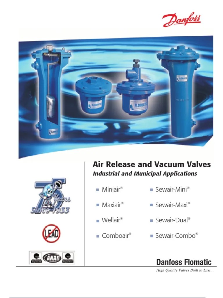 Air Vacuum Valves | Valve | Pump
