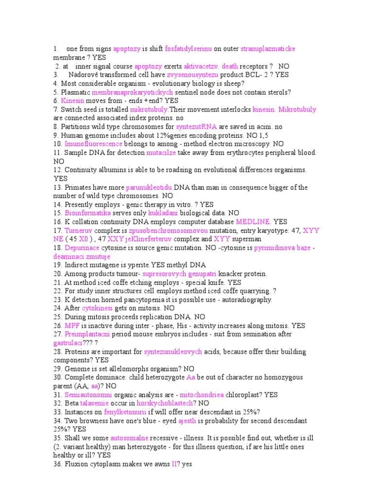 CZENbio Cell (Biology) Gene