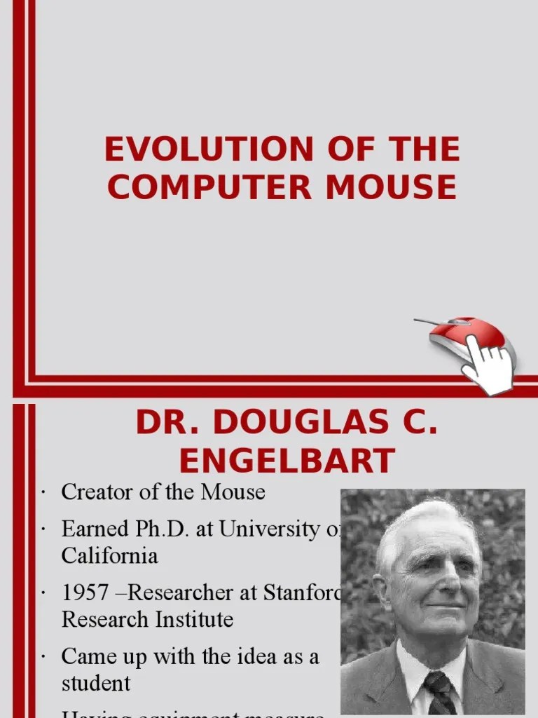 Evolution of Computer Mouse Interaction Software