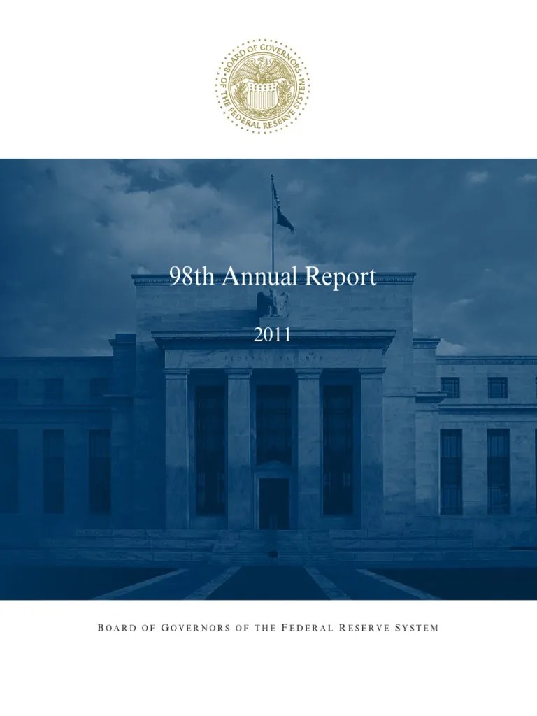 2011 Annual Report Federal Open Market Committee