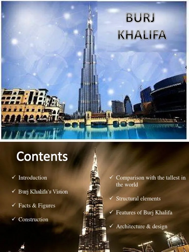 Burj Khalifa Architectural Design Nature