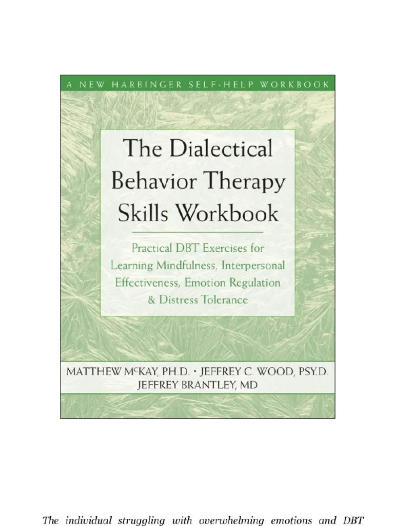 FREE Downloadable & Printable DBT Handbooks, Coping.