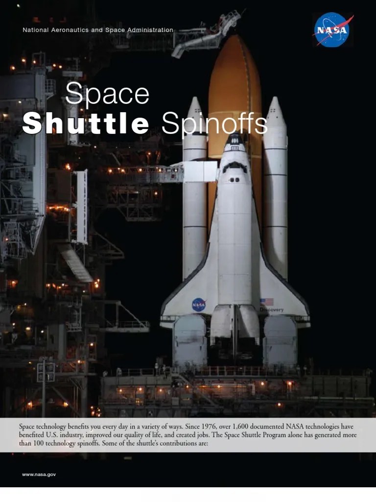 Space Shuttle Spinoffs Space Shuttle Nasa