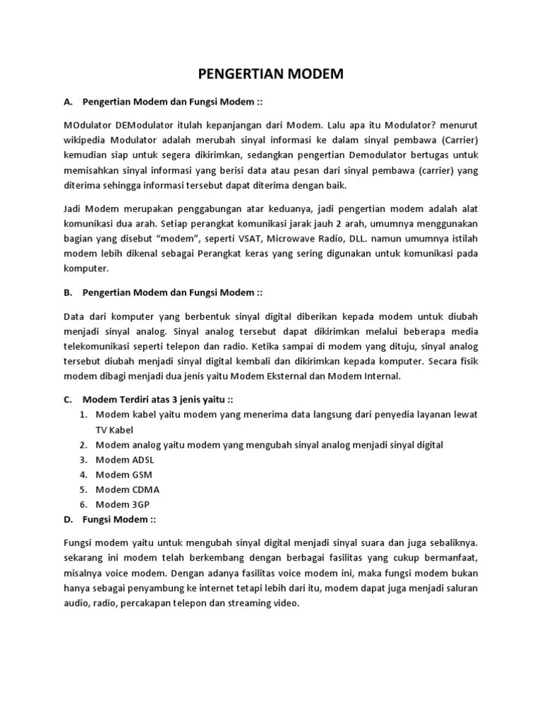 Alat Yang Dapat Mengubah Sinyal Analog Menjadi Digital Dan Sebaliknya -  Berbagai Alat