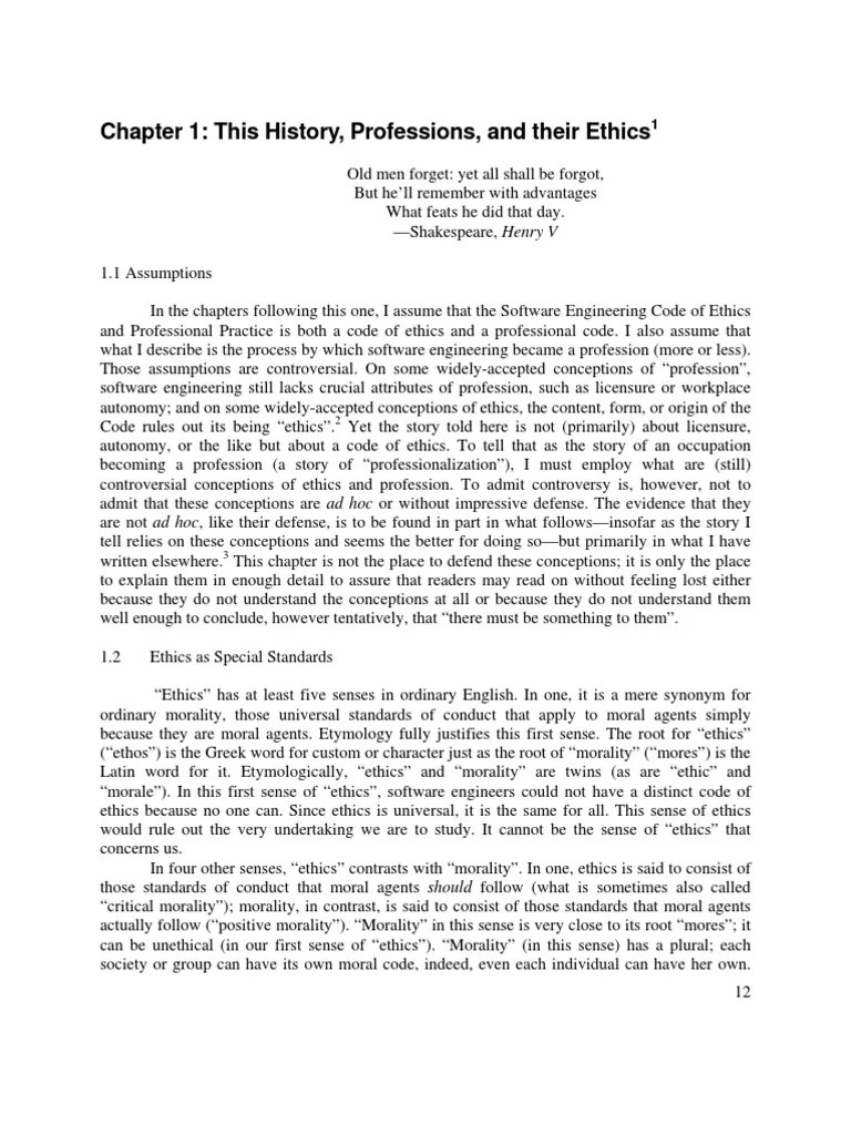 Chapter 1 Profession Sociology